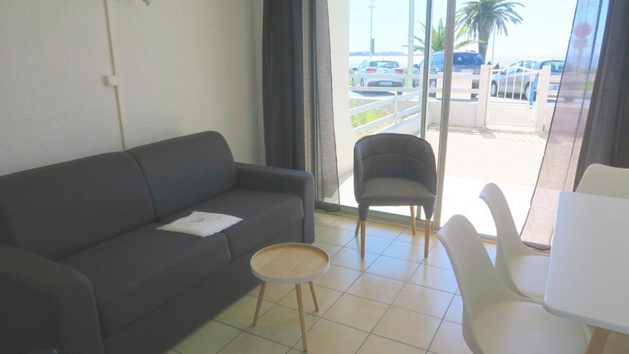 Sol-Y-Days Goeland, Appartement Avec Terrasse Front De Mer Et Place De Parking En Centre-Ville 르그로뒤후아 외부 사진